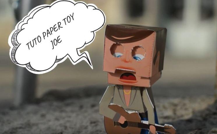 Paper Toy Joe Joe le tuto